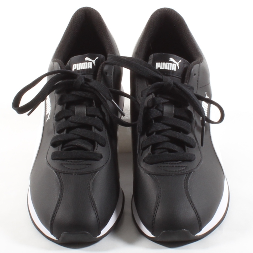 Puma Mens Turin II Shoes Everyday Sneakers BLK NEW - Picture 5 of 8